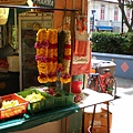 竹腳中心賣花攤販