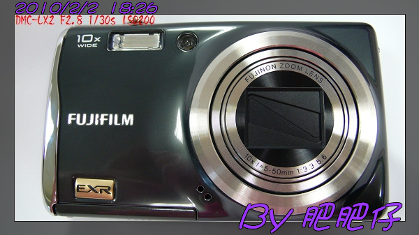 Fujifilm F70EXR 關機正面