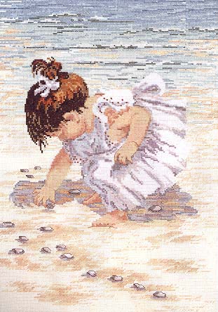 Collecting Shells by Nancy Cloe