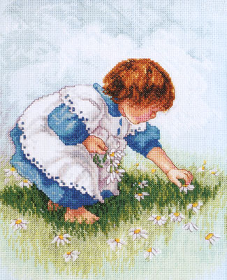 Collecting Daisies by Nancy Cole