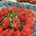 tomato salad with punzu