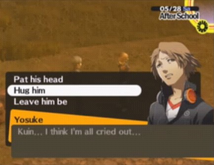 Hug him!!!!!!!!!!!!! Hug him!!!!!!!!!!!!!