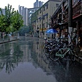 street scene in Shanghai