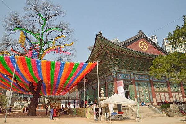 首爾景點│曹溪寺 조계사 安國站、鐘閣站、光化門站、景福宮站周圍景點推薦