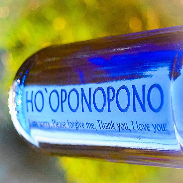 Blue Bottle Love 荷歐波諾波諾 Ho'oponopono 藍色太陽水 blue solar water