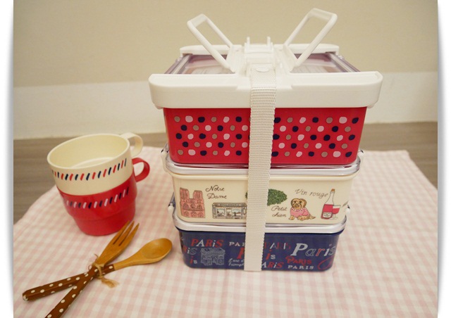 Afternoon tea野餐盒好有質感