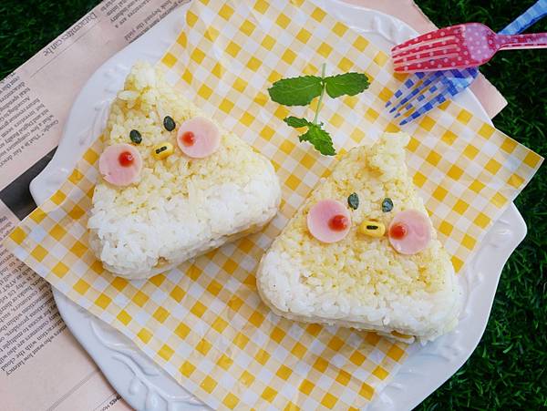 [My Little Kitchen] 超快手「小雞咖哩飯糰