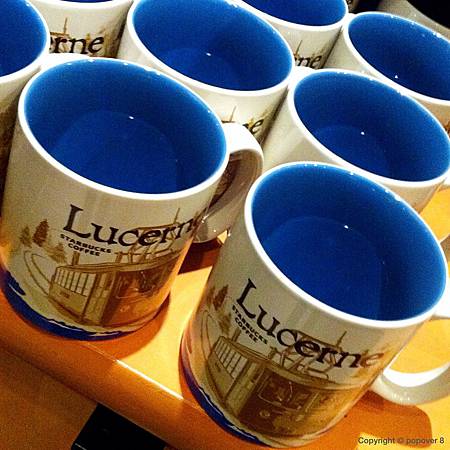 瑞士Lucerne星巴克City Mugs 