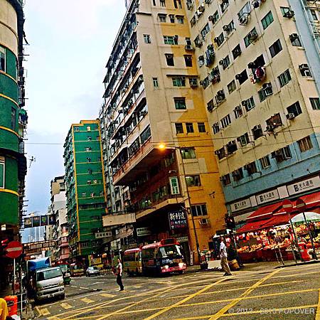 香港密集街景