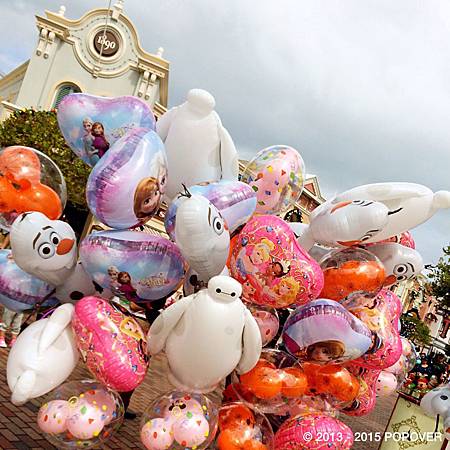 2015@香港迪士尼樂園 造型氣球