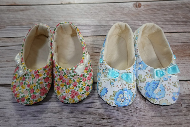 [寶寶] 穿不住室內拖，只好穿媽媽牌手作室內鞋