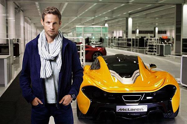 005  Jenson Button Gets his McLaren P1.jpg