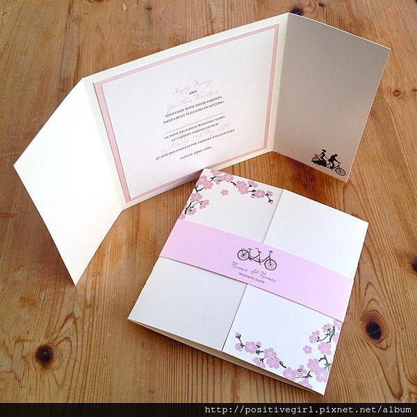 Spring-vintage-pink-tandem-bicycle-wedding-invitation-2
