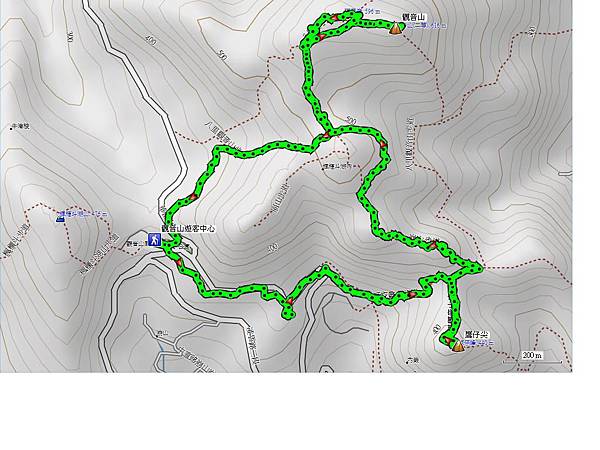 林梢步道 鷹仔尖 觀音山