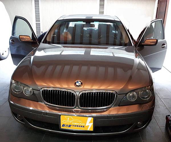 寶馬BMW E66 740Li-台南 電瓶更換 找動力家