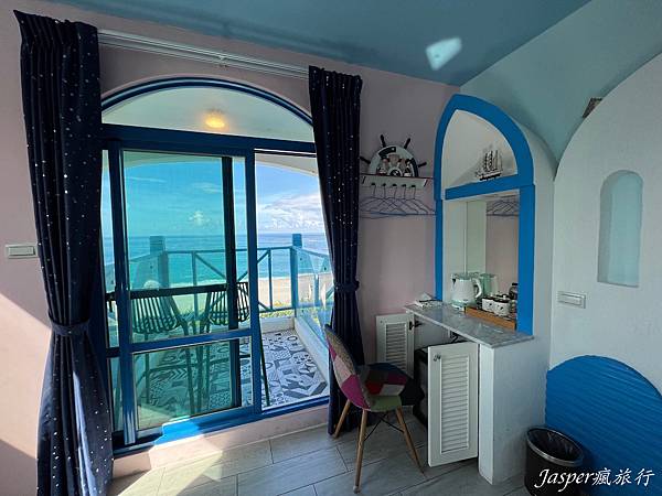 【花蓮住宿】七星潭住宿推薦白色地中海民宿,能遠挑七星潭海景和 【花蓮住宿】七星潭住宿推薦白色地中海民宿,能遠挑七星潭海景和