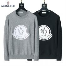 注目の一品 モンクレール トレーナー ロゴ刺繍 センター入り