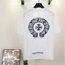 CHROME HEARTS Tシャツ チェック柄ホースシュー