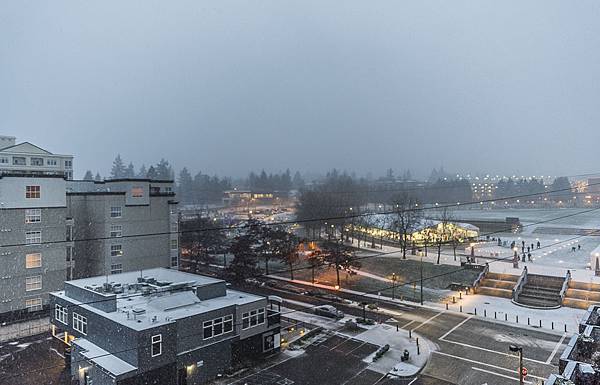 聖誕夜下雪