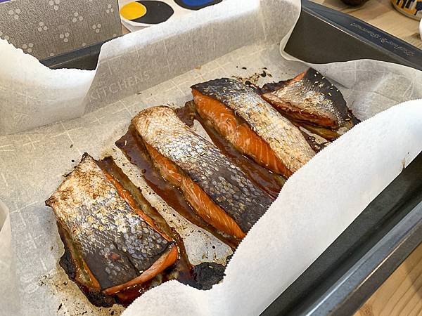 烤鮭魚