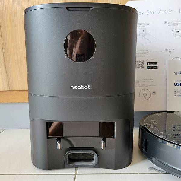 【 開 箱 】NEABOT N2 PLUS 自動集塵堡掃拖機