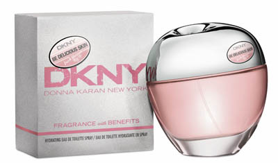 DKNY Fresh Blossom Skin粉戀蘋果水凝裸膚淡香水50ml_含盒去背圖