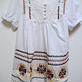（已售出）民俗風白色洋裝(這件我自己有點想要嘗試看看   沒穿過這種FU)