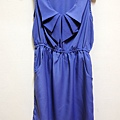 (已售出)藍紫色背心洋裝