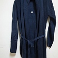 （已售出）藍色造型長版外套