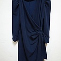 (已售出)藍色側腰綁帶洋裝