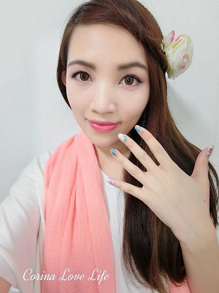 【Corina美甲】蜷川實花風格-讓彩蝶飛舞在指尖~FINA時尚美學