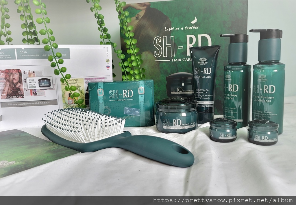 【髮品禮盒開箱】SH-RD好萊塢明星護髮RD霜 乾濕兩用免沖
