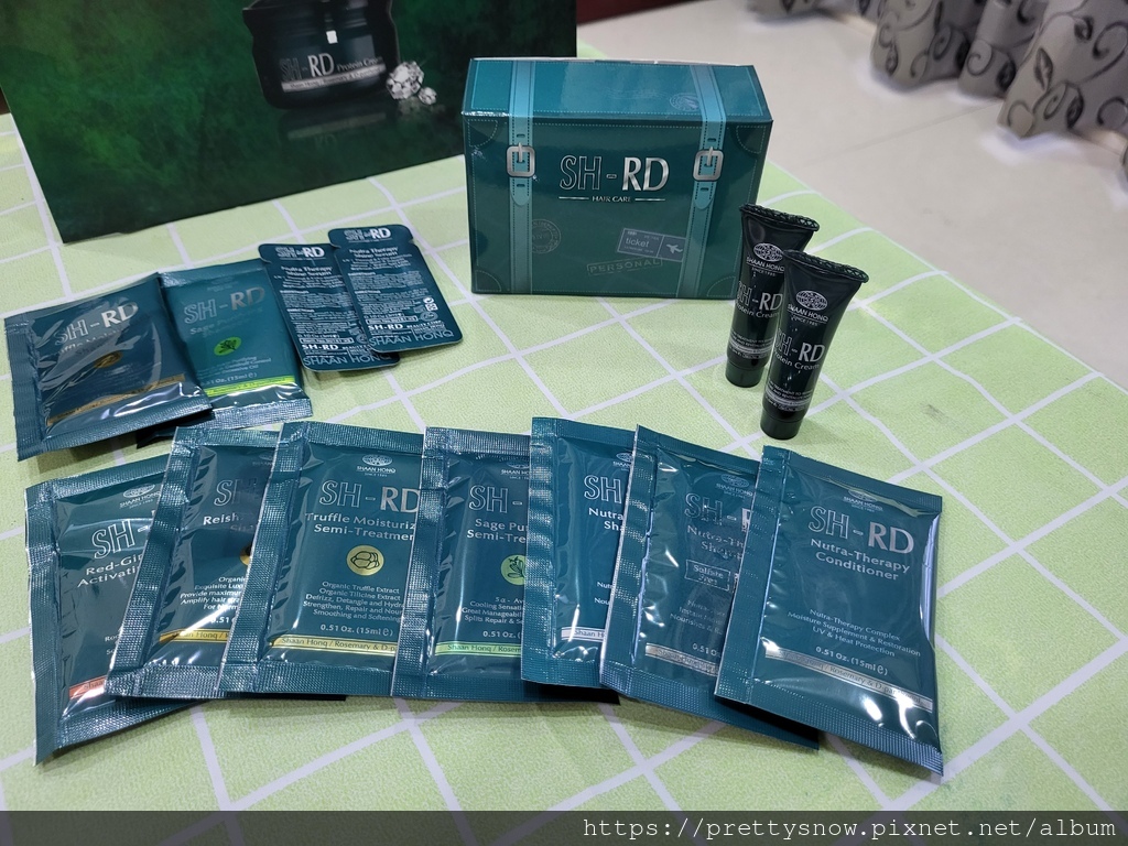 【髮品禮盒開箱】SH-RD好萊塢明星護髮RD霜 乾濕兩用免沖