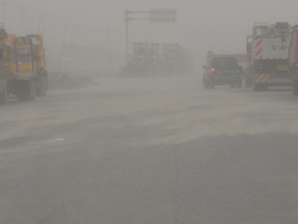 沙塵暴 Sandstorm in island