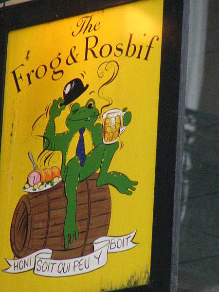 Frog and roastbif