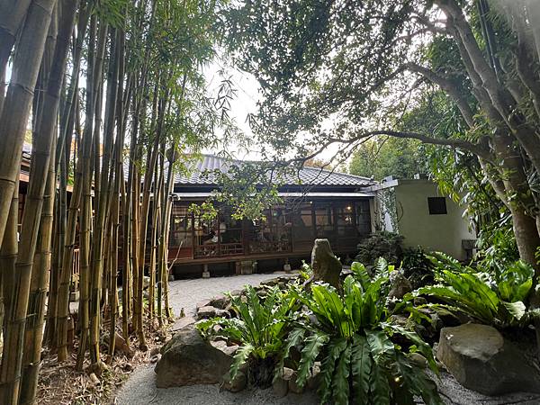 陽明山超好拍照的竹林咖啡廳：CAMA豆留森林。日式老宅