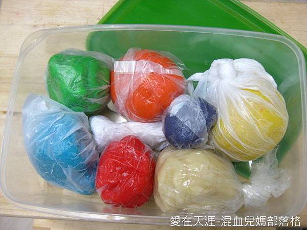 自製黏土play dough DIY