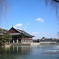 景福宮---湖面都結冰 以前皇帝宴會的地方
