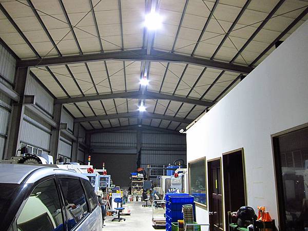 80W LED高天井燈取代500瓦水銀燈