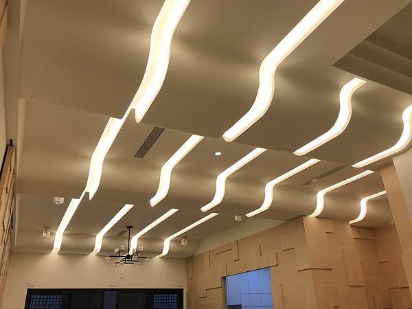 LED軟條燈造型天花板