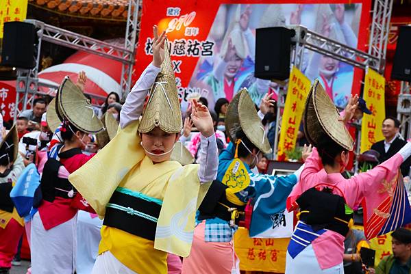 2023松山慈祐宮 東京高圓市阿波舞