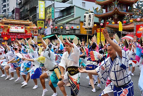 2023松山慈祐宮 東京高圓市阿波舞