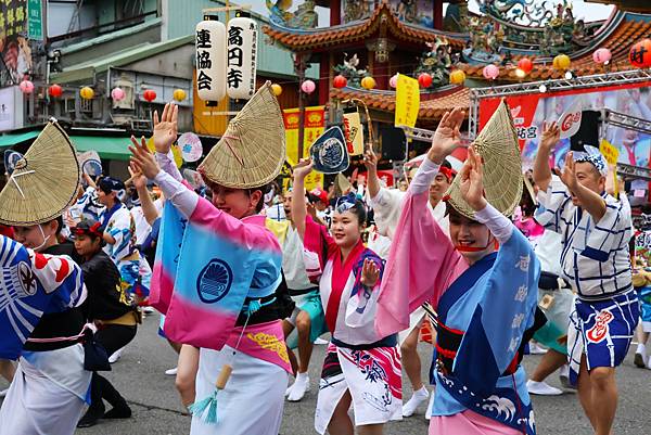 2023松山慈祐宮 東京高圓市阿波舞