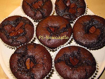 Low fat chocolate brownies (muffins)