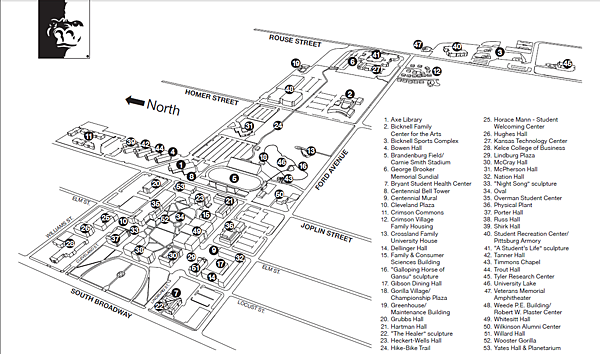 campus map