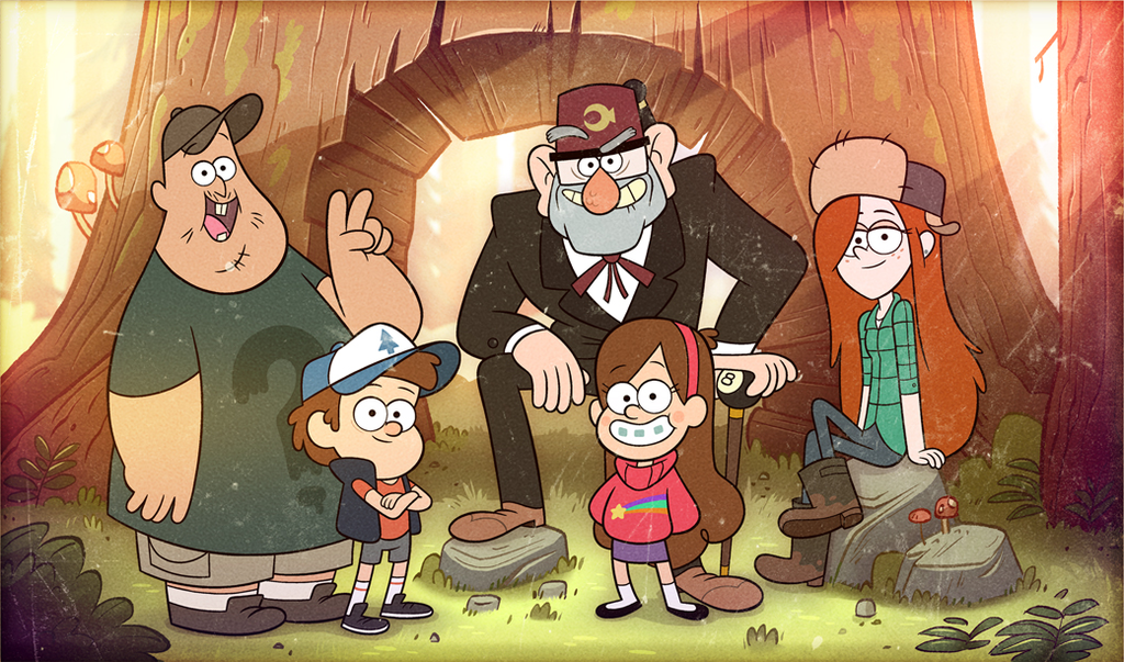 《怪誕小鎮 神秘小鎮大冒險》Gravity Falls 歐美影集檔案001