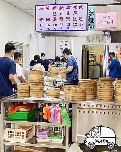 桃園市八德區東勇北路六福包子東勇店~就愛那兩顆~不大卻有料~