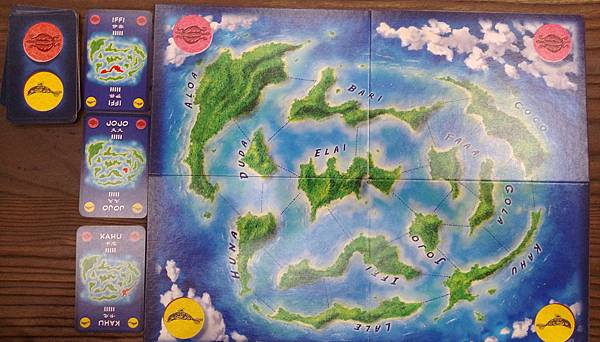 島嶼之爭 KAHUNA 繁體中文版 開箱及規則介紹 by 高 島嶼之爭 KAHUNA 繁體中文版 開箱及規則介紹 by 高