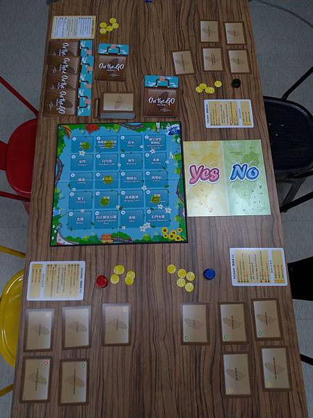 台灣走透透 On the Go 繁體中文版 開箱及規則介紹 台灣走透透 On the Go 繁體中文版 開箱及規則介紹