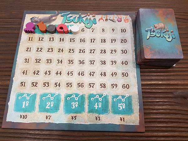 築地魚市 TSUKIJI 繁體中文版 開箱及規則介紹 by 築地魚市 TSUKIJI 繁體中文版 開箱及規則介紹 by